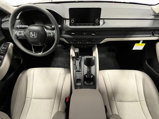 new 2025 Honda Accord car, priced at $32,165