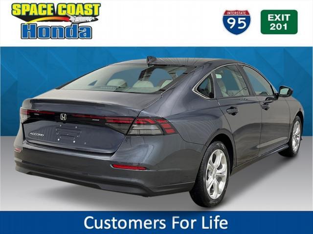new 2025 Honda Accord car, priced at $29,445