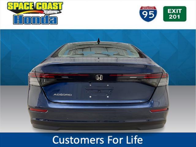 new 2025 Honda Accord car, priced at $31,710