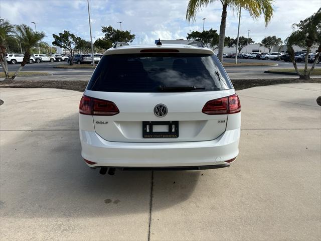 used 2017 Volkswagen Golf SportWagen car, priced at $12,587