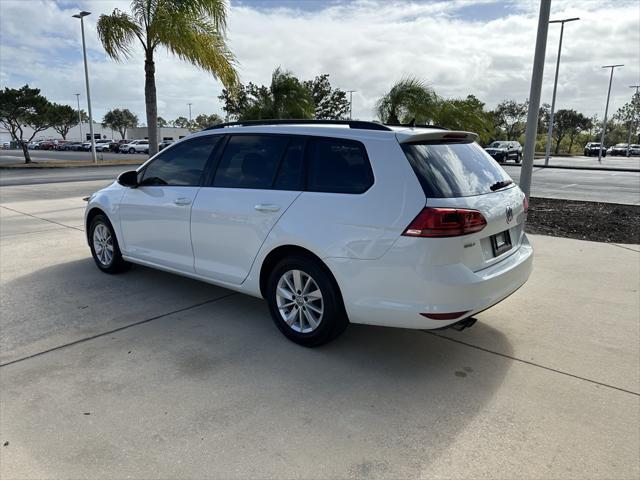 used 2017 Volkswagen Golf SportWagen car, priced at $12,587