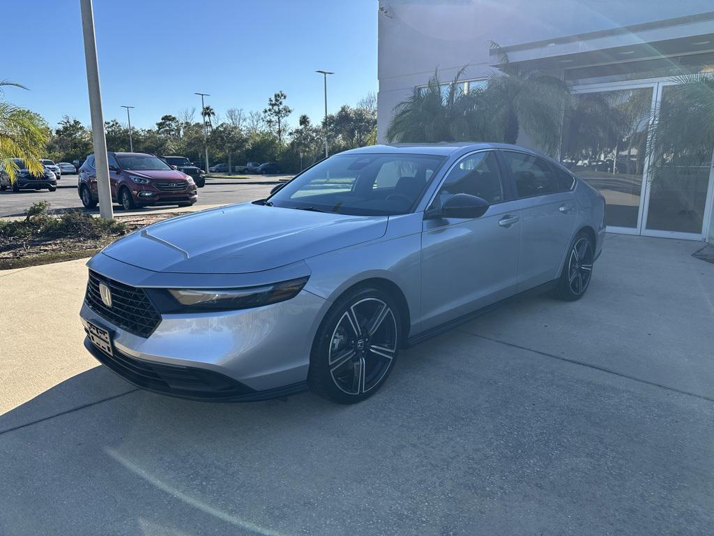 used 2024 Honda Accord Hybrid car, priced at $27,991