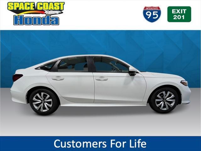 new 2025 Honda Civic car, priced at $25,855