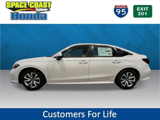 new 2025 Honda Civic car, priced at $25,855