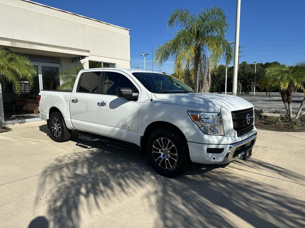 used 2021 Nissan Titan car, priced at $27,711