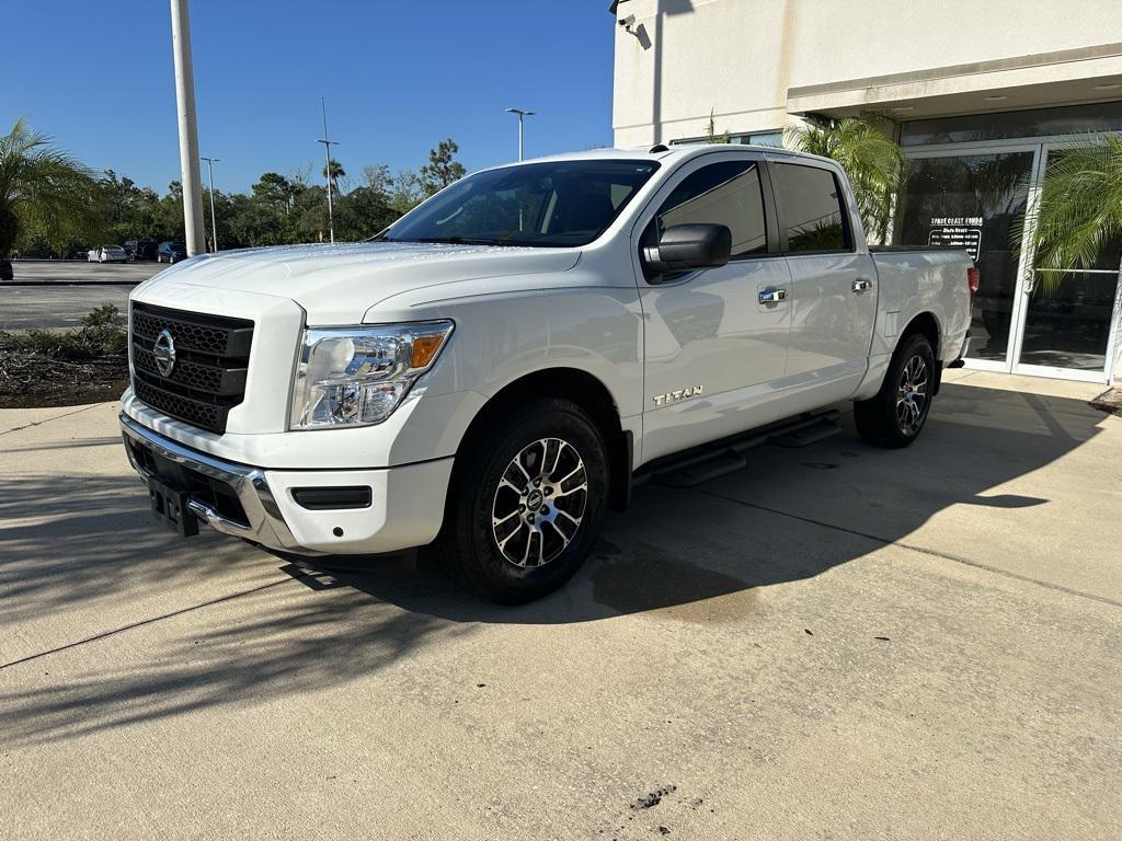 used 2021 Nissan Titan car, priced at $27,711