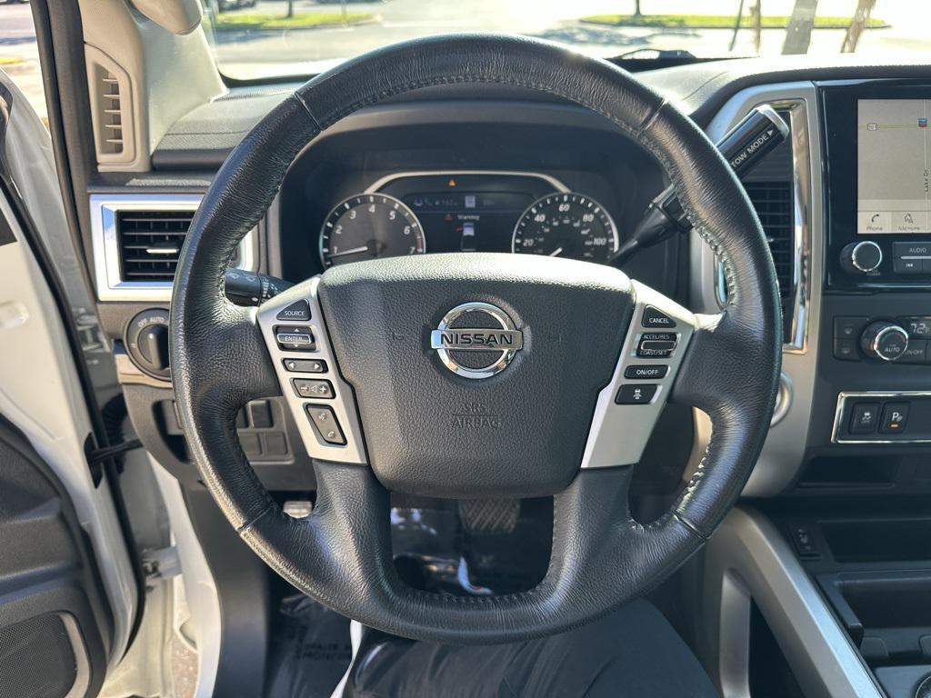 used 2021 Nissan Titan car, priced at $27,711