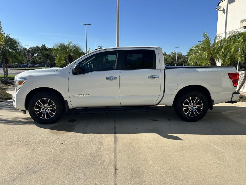 used 2021 Nissan Titan car, priced at $27,711