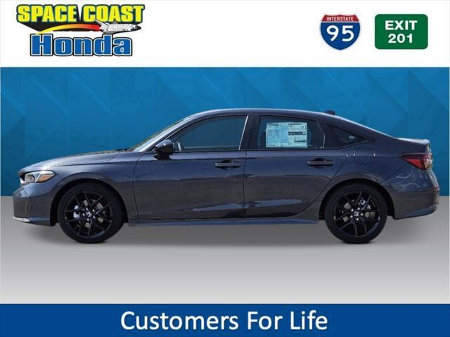 new 2025 Honda Civic Hybrid car, priced at $29,845