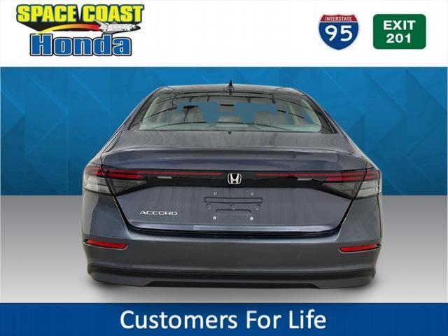 new 2024 Honda Accord car, priced at $31,005