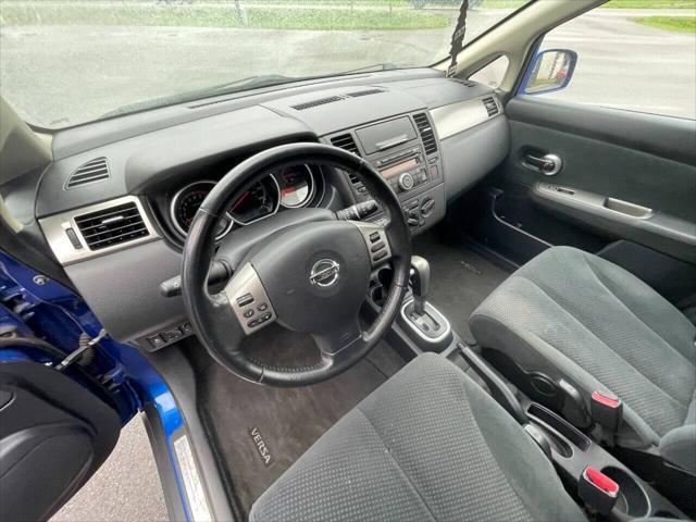 used 2012 Nissan Versa car, priced at $3,999