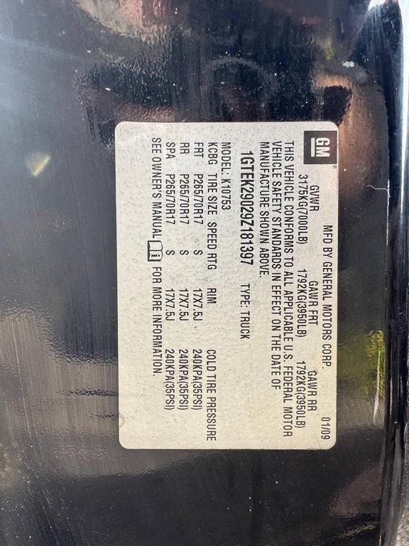 used 2009 GMC Sierra 1500 car, priced at $4,999