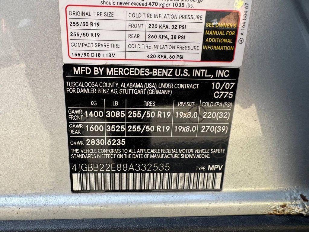 used 2008 Mercedes-Benz M-Class car, priced at $2,999