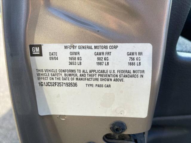 used 2005 Chevrolet Cavalier car, priced at $1,999