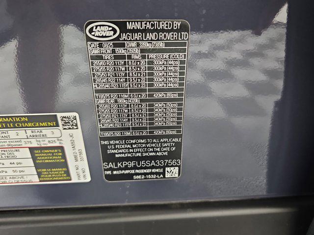 new 2025 Land Rover Range Rover car, priced at $124,030