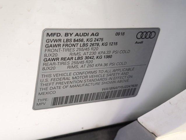 used 2018 Audi Q5 car, priced at $20,996
