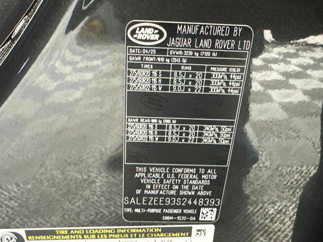 new 2025 Land Rover Defender car, priced at $172,398