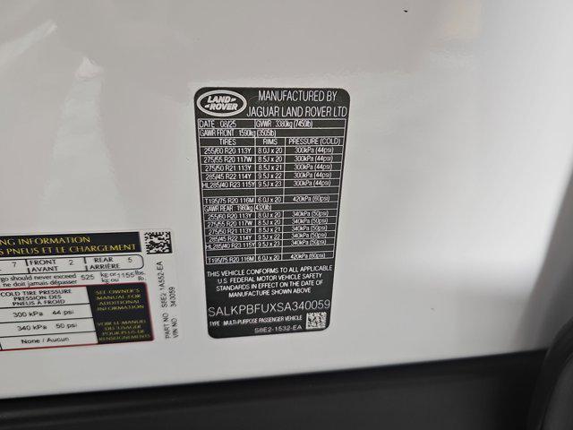 new 2025 Land Rover Range Rover car, priced at $129,695