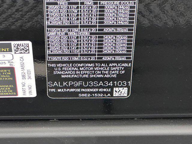 new 2025 Land Rover Range Rover car, priced at $127,345