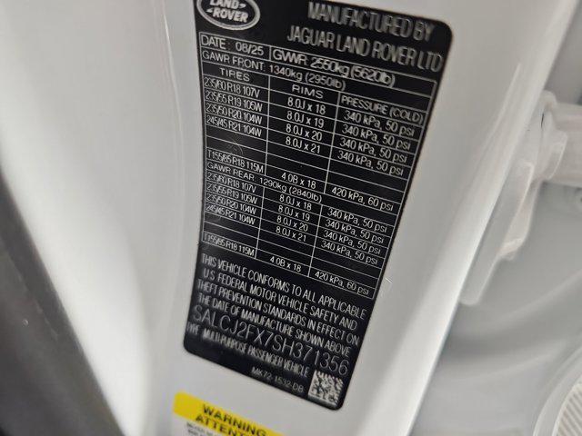 new 2025 Land Rover Discovery Sport car, priced at $52,348