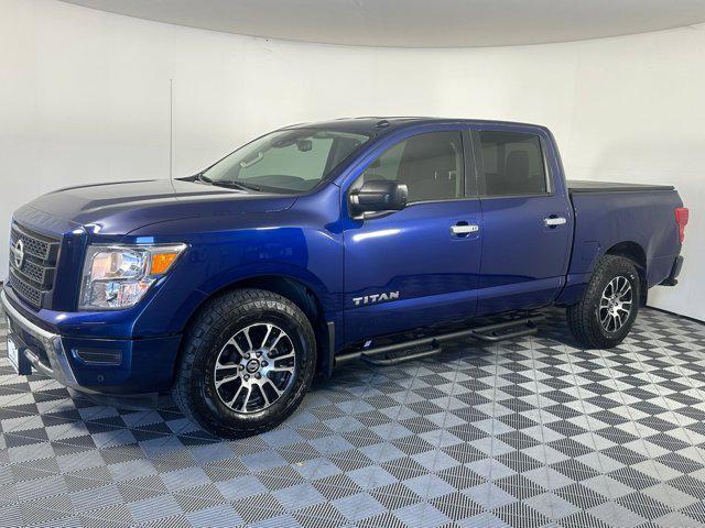 used 2021 Nissan Titan car, priced at $27,299