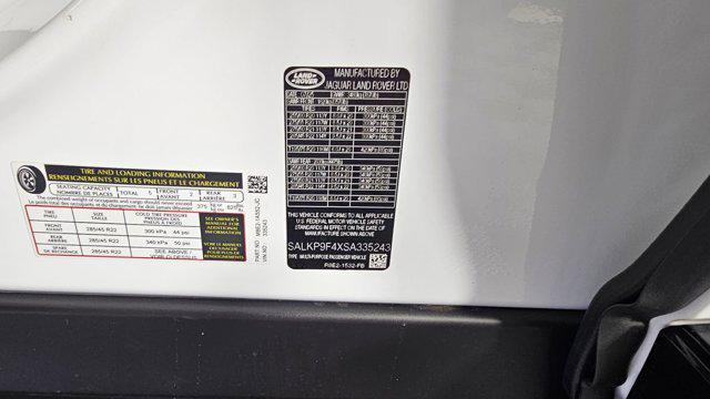 new 2025 Land Rover Range Rover car, priced at $141,275