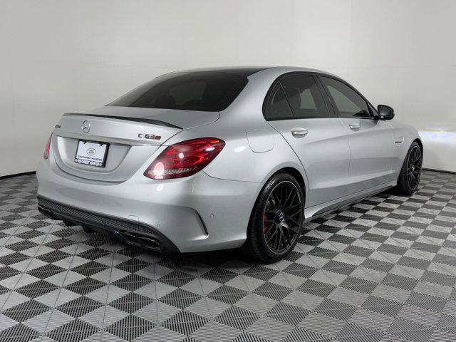 used 2017 Mercedes-Benz AMG C 63 car, priced at $40,999