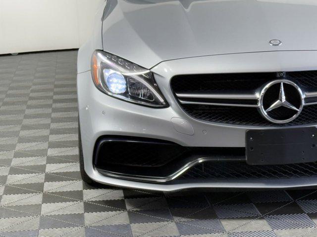 used 2017 Mercedes-Benz AMG C 63 car, priced at $40,999