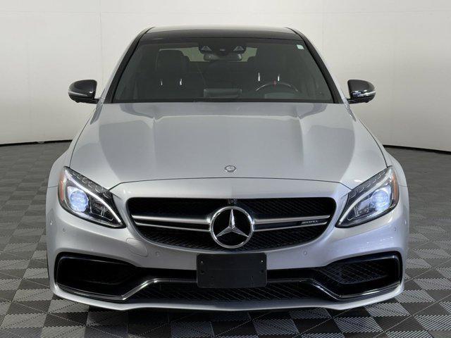 used 2017 Mercedes-Benz AMG C 63 car, priced at $40,999