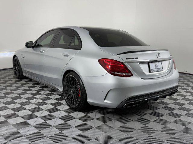 used 2017 Mercedes-Benz AMG C 63 car, priced at $40,999