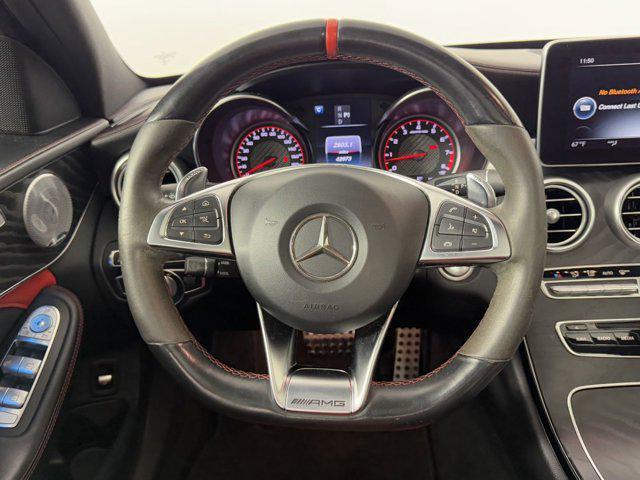 used 2017 Mercedes-Benz AMG C 63 car, priced at $40,999