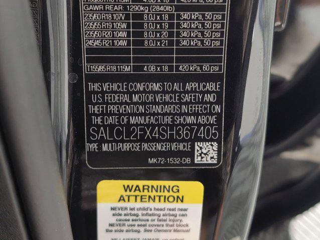 new 2025 Land Rover Discovery Sport car, priced at $61,708