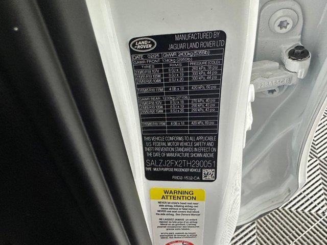 used 2026 Land Rover Range Rover Evoque car, priced at $51,361