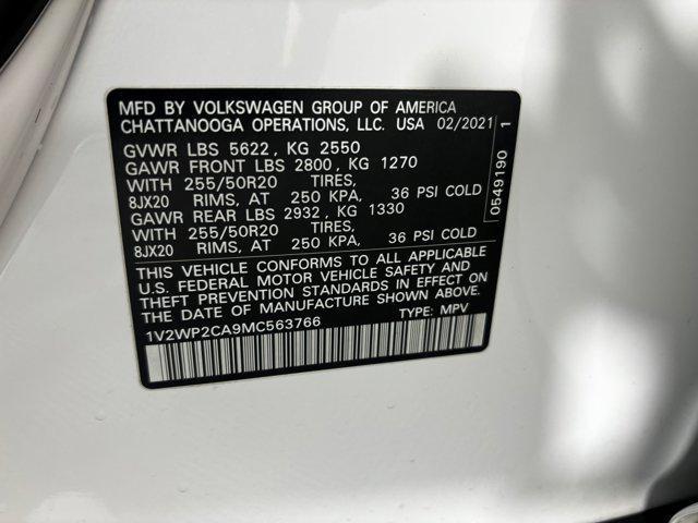 used 2021 Volkswagen Atlas car, priced at $18,998