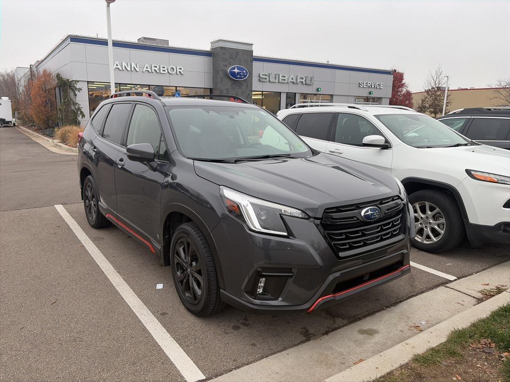 used 2023 Subaru Forester car, priced at $24,695