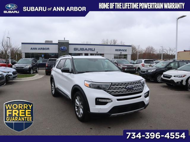 used 2021 Ford Explorer car, priced at $25,844