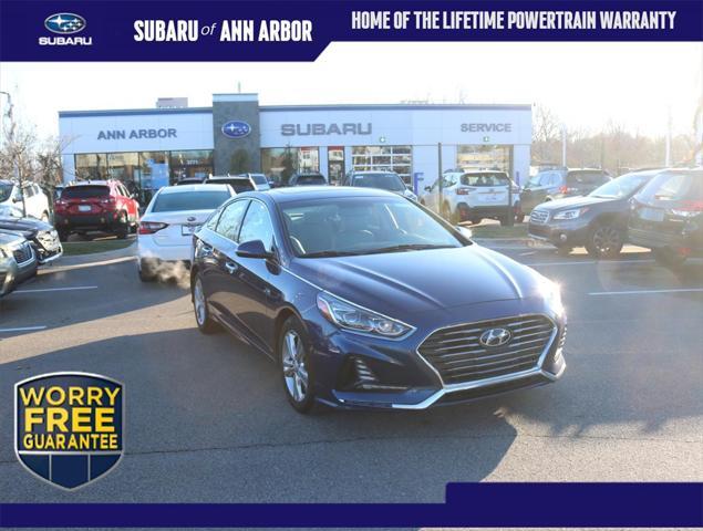 used 2018 Hyundai Sonata car, priced at $13,928