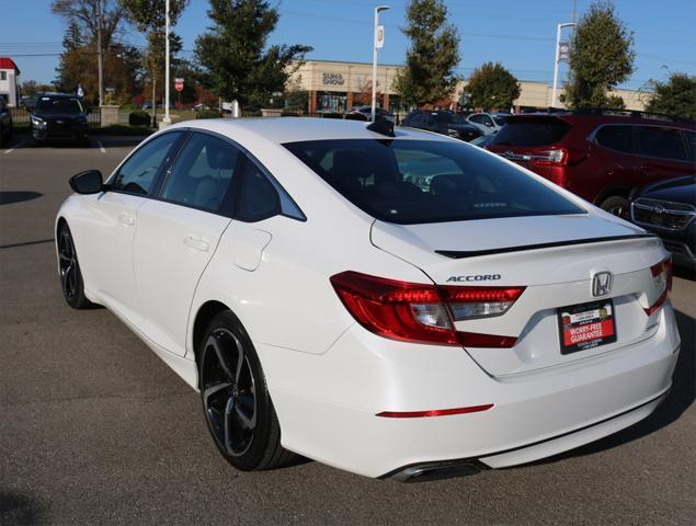 used 2021 Honda Accord car, priced at $22,051