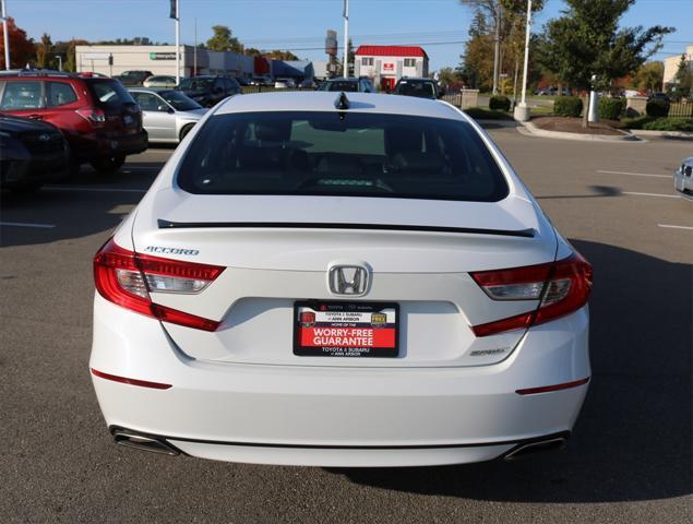 used 2021 Honda Accord car, priced at $22,051