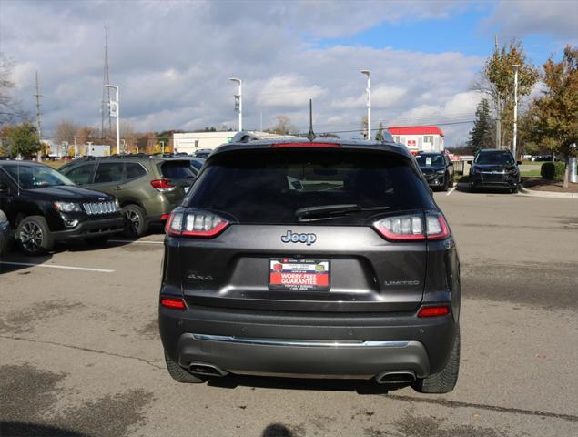 used 2019 Jeep Cherokee car, priced at $14,238