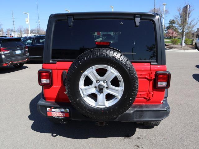 used 2019 Jeep Wrangler Unlimited car, priced at $25,544