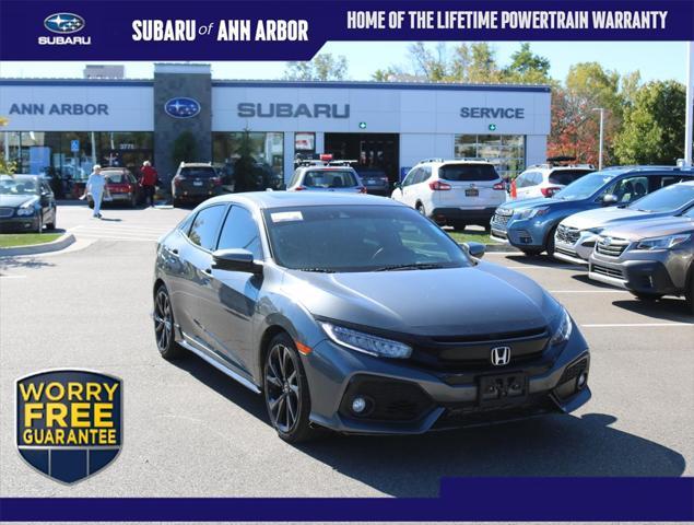 used 2018 Honda Civic car, priced at $18,220