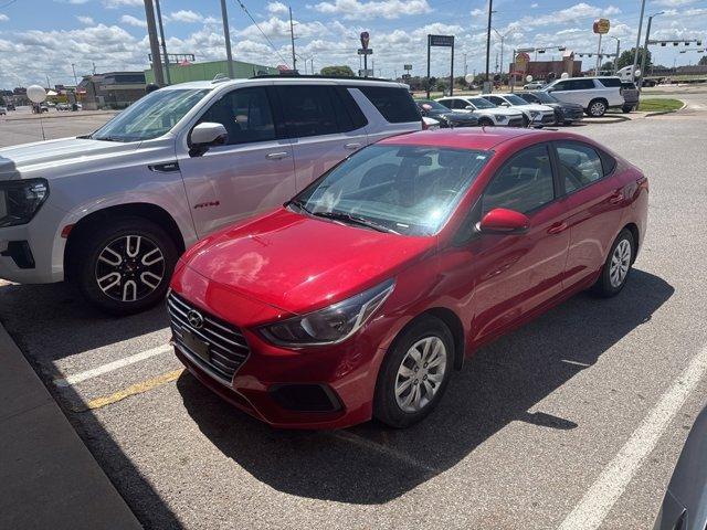 used 2021 Hyundai Accent car, priced at $15,000