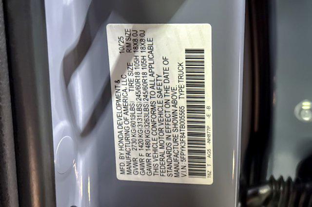 new 2026 Honda Ridgeline car, priced at $49,145