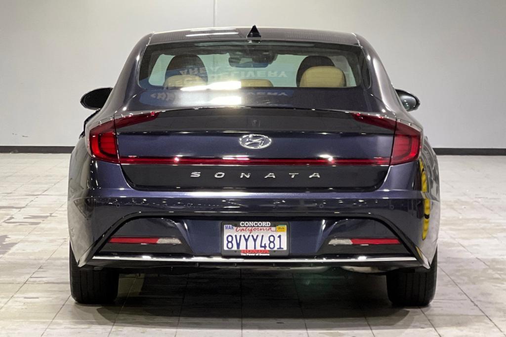 used 2021 Hyundai Sonata Hybrid car, priced at $22,998