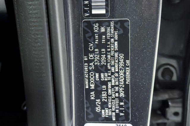 used 2024 Kia Forte car, priced at $17,499