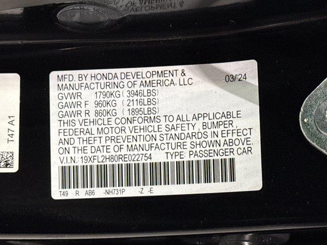 used 2024 Honda Civic car, priced at $27,398
