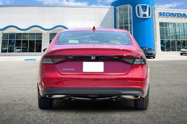 new 2025 Honda Accord car, priced at $29,945