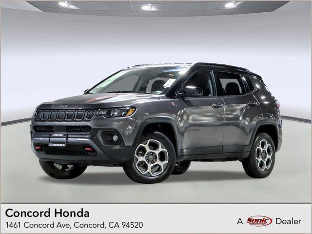 used 2022 Jeep Compass car, priced at $19,296