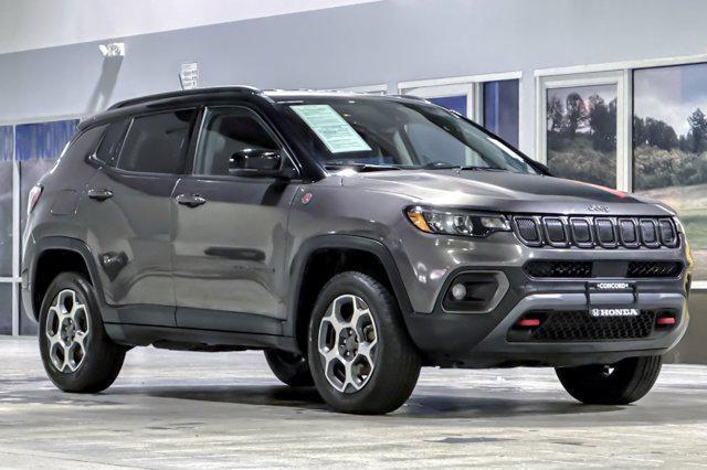 used 2022 Jeep Compass car, priced at $19,296
